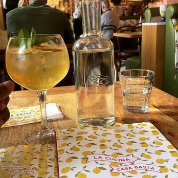 BASTA - Basta Spritz with limoncello - Italian Near Me - Stockholm, Alberta