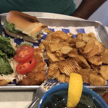 Stingrays Taphouse - Shrimp po'boy - Sports Bars Near Me - Port Aransas, Texas Stingrays Taphouse - Shrimp po'boy - Sports Bars Near Me - Port Aransas, Texas
