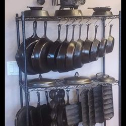 Joshua Springs Thrift Shop - Tons of cast iron cookware and vintage items are always a great score at Joshua Sgrings Thrift Shop.
