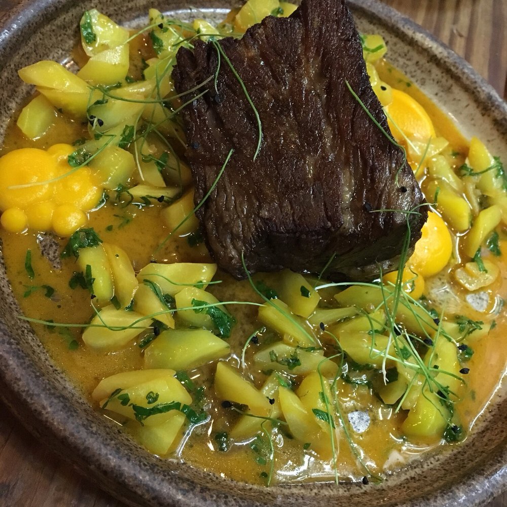 Foraged. A Hyper Seasonal Eatery - Braised beef coppa ($23) - New American Near Me - Baltimore, Maryland Foraged. A Hyper Seasonal Eatery - Braised beef coppa ($23) - New American Near Me - Baltimore, Maryland