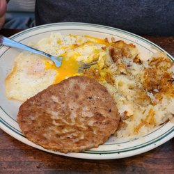 Davidson's - Eggs and sausage patty