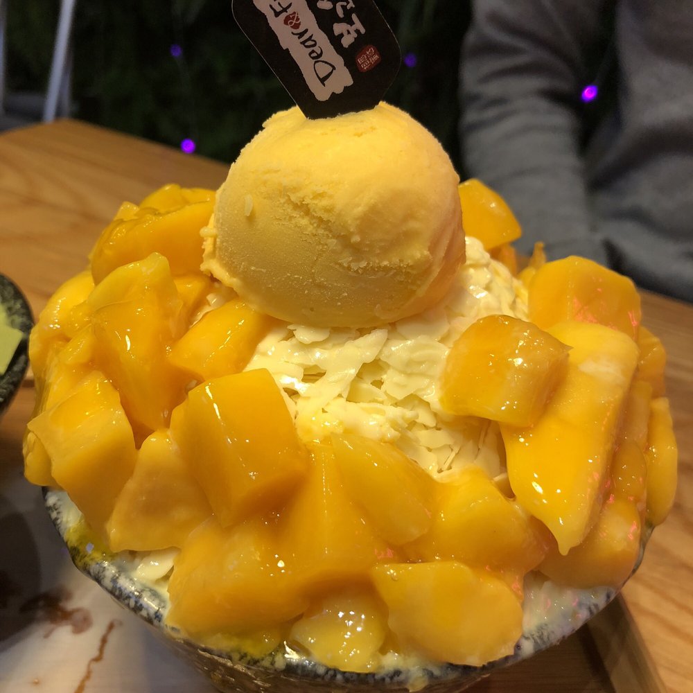 Bingsu Bean - Mango bingsu - Desserts Near Me - Toronto, Ontario Bingsu Bean - Mango bingsu - Desserts Near Me - Toronto, Ontario