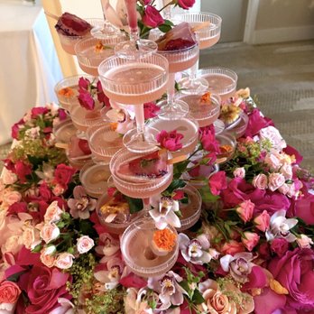 Ginger Bloom Collection - Champagne tower - Wedding Planning Near Me