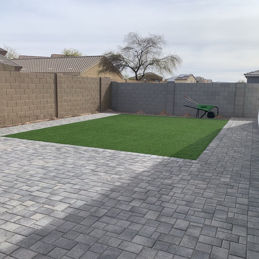 Vista Pro Services - Hard scape backyard no plants no rock zero Maintanance - Solar Panel Cleaning Near Me - Maricopa Colony, Arizona Vista Pro Services - Hard scape backyard no plants no rock zero Maintanance - Solar Panel Cleaning Near Me - Maricopa Colony, Arizona