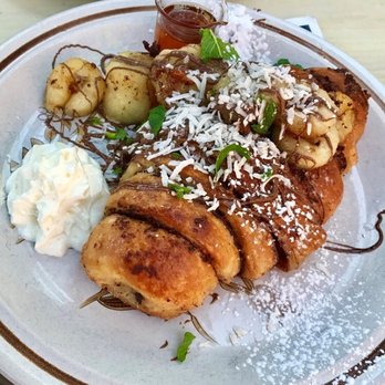 School Restaurant - Chocolate Croissant French Toast, I think this one needs some ice cream! - Bakeries Near Me - Toronto, Ontario