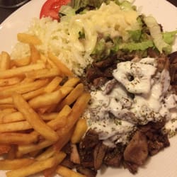 L'Illiade - Assiette Gyros maison