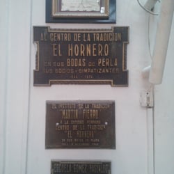 Centro de la Tradicion el Hornero - Centro de Tradición El Hornero -Placa-