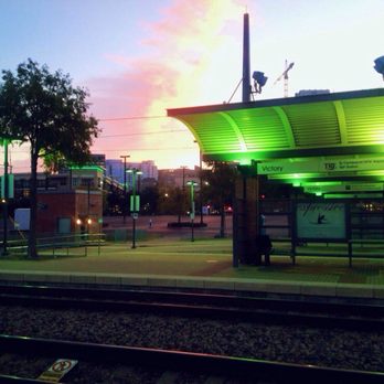 Victory Station - 7am in late October. The Victory station is close to American Airlines center. - Train Stations Near Me - Dallas, Texas Victory Station - 7am in late October. The Victory station is close to American Airlines center. - Train Stations Near Me - Dallas, Texas