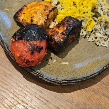 Rumi's Kitchen - Colony Square - Salmon and Rice - Persian/Iranian Near Me - Atlanta, Georgia Rumi's Kitchen - Colony Square - Salmon and Rice - Persian/Iranian Near Me - Atlanta, Georgia