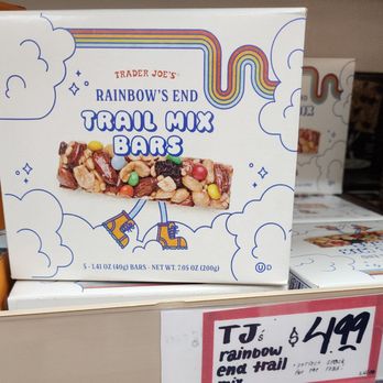 Trader Joe's - Rainbow's End Trail Mix Bars - Grocery Near Me - Westchester, California Trader Joe's - Rainbow's End Trail Mix Bars - Grocery Near Me - Westchester, California