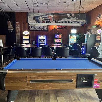 Mark’s On First - a pool table in a bar - Pizza Near Me - Gibson City, Illinois Mark’s On First - a pool table in a bar - Pizza Near Me - Gibson City, Illinois