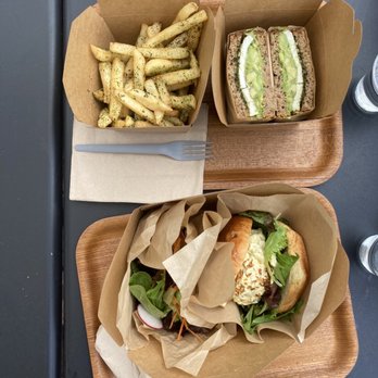 ACRE - Japanese Egg Sandwich, Pesto Avocado Sandwich, and Aonori Potato Fries /Vegan - Breakfast & Brunch Near Me - Brooklyn, New York ACRE - Japanese Egg Sandwich, Pesto Avocado Sandwich, and Aonori Potato Fries /Vegan - Breakfast & Brunch Near Me - Brooklyn, New York