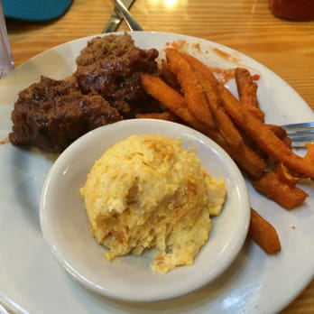 Baker's Kitchen - Meatloaf w/ sweet potato fries and Dutch potatoes! - Southern Near Me - New Bern, North Carolina Baker's Kitchen - Meatloaf w/ sweet potato fries and Dutch potatoes! - Southern Near Me - New Bern, North Carolina