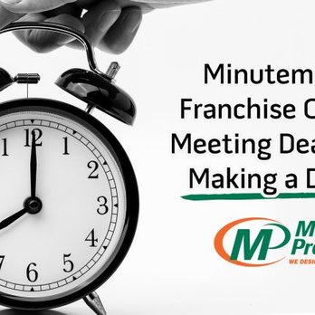 Minuteman Press - We make every effort to meet or exceed your deadlines. - Printing Services Near Me - Missouri City, Texas Minuteman Press - We make every effort to meet or exceed your deadlines. - Printing Services Near Me - Missouri City, Texas