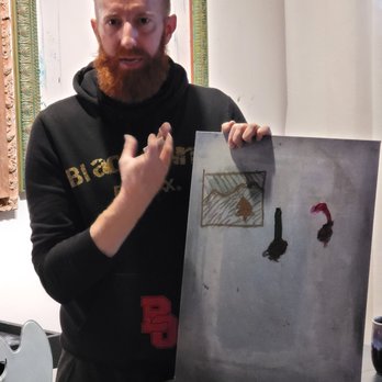 Not Your Average "Paint and Sip" Class - The instruction given before even putting brush to canvas was SO HELPFUL - Paint & Sip Near Me - Cincinnati, Ohio