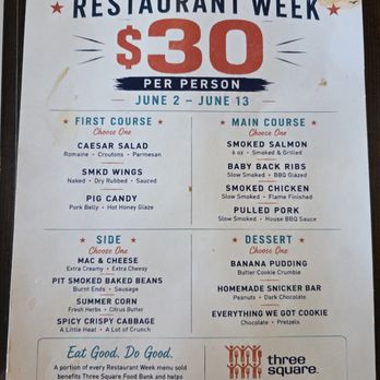 SMKD BBQ - Restaurant Week 2026 menu - American Near Me - Henderson, Nevada SMKD BBQ - Restaurant Week 2026 menu - American Near Me - Henderson, Nevada