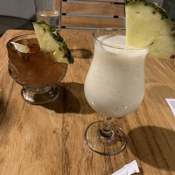 Duke's La Jolla - Mai tai and Lavender colada - New American Near Me - La Jolla, California
