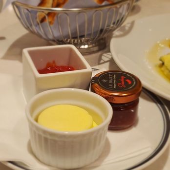 Vida - Toast, butter, ketchup and the cutest jar of jam! - American Near Me - Las Vegas, Nevada