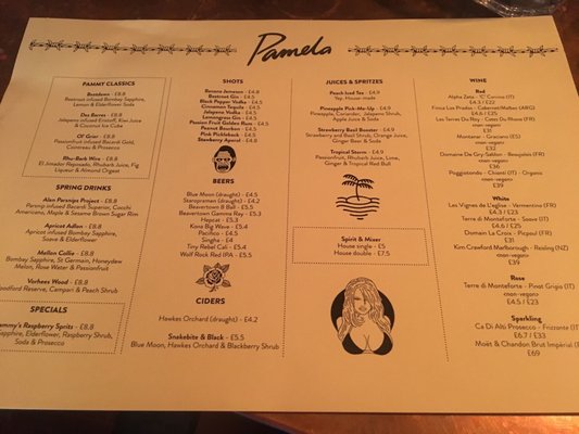 Menu photo 1 Pamela London, XGL