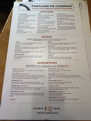 Menu photo 3 Portland Pie Co Westbrook, ME Menu photo 3 Portland Pie Co Westbrook, ME
