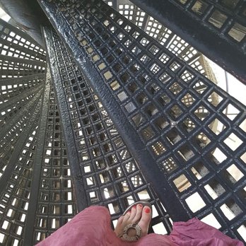 The LightHouse - Metal stairs - Museums Near Me - Port Isabel, Texas