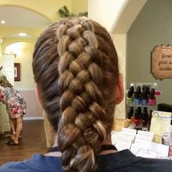 A Great Escape Salon and Day Spa - 5 strand braid