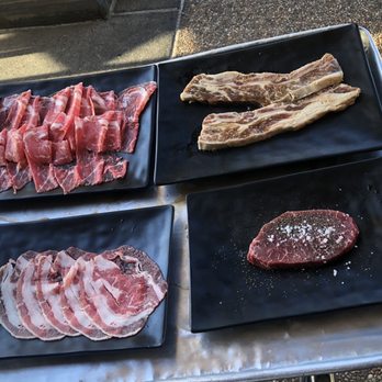 Wang Cho Korean BBQ - Some meat selections - Korean Near Me - Riverside, California Wang Cho Korean BBQ - Some meat selections - Korean Near Me - Riverside, California
