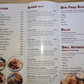 Zen Ramen & Grill - April 2023 - Ramen Near Me - Hanover Park, Illinois
