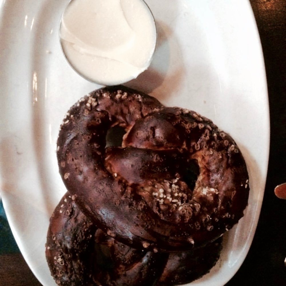 The Eddy - Pretzel with maple butter - Cocktail Bars Near Me - Providence, Rhode Island The Eddy - Pretzel with maple butter - Cocktail Bars Near Me - Providence, Rhode Island