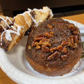 Bavarian Bakery & Deli - twist had chocolate and was flaky and delicious and the gooey pecan goodness next to it was amazing! - Bakeries Near Me - Dover, Delaware Bavarian Bakery & Deli - twist had chocolate and was flaky and delicious and the gooey pecan goodness next to it was amazing! - Bakeries Near Me - Dover, Delaware