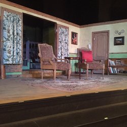 Flagler Playhouse - The set for "Vanya and Sasha and Masha and Spike"