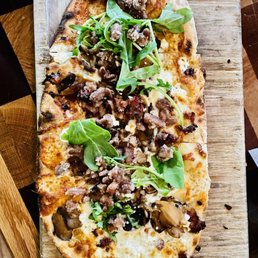Sweet Shitake Flatbread (emphasis on the sweet)