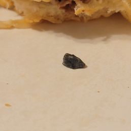 Small rock from my wife's sandwich Small rock from my wife's sandwich