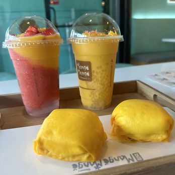 Mango Mango Dessert - S2. Mango Pancake D3. Mango Strawberry Slush-0 D2. Mango Slush-0 - Desserts Near Me - Chicago, Illinois
