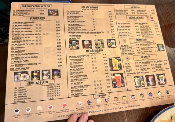 Menu photo 1 Buon Me Cafe San Jose, CA