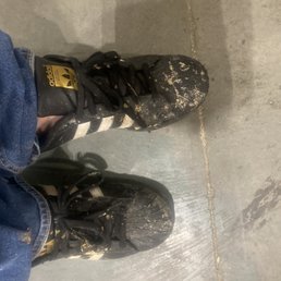 My shoes afterwards My shoes afterwards