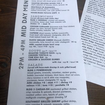 BLDG5 - Severely scaled back 2PM -4PM minimalistic menu selection. - New American Near Me - Baton Rouge, Louisiana BLDG5 - Severely scaled back 2PM -4PM minimalistic menu selection. - New American Near Me - Baton Rouge, Louisiana