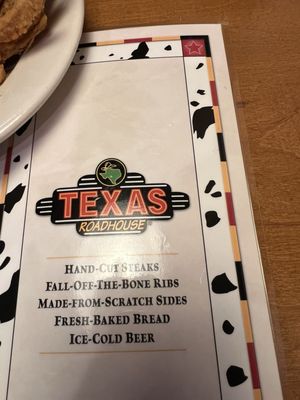 Menu photo 1 Texas Roadhouse Houston, TX Menu photo 1 Texas Roadhouse Houston, TX