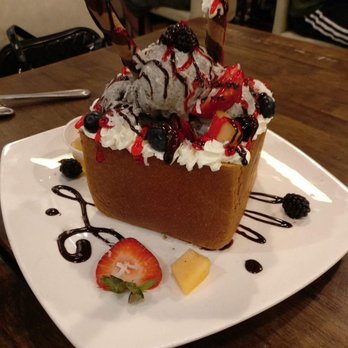 Cafe LaTTea - Sesame brick toast - Cafes Near Me - Cupertino, California Cafe LaTTea - Sesame brick toast - Cafes Near Me - Cupertino, California