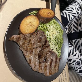 La Chacra - Fettuccini Verde over Steak - Peruvian Near Me - Brooklyn, New York