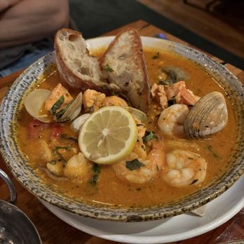 Von's 1000 Spirits - Seafood stew - New American Near Me - Seattle, Washington Von's 1000 Spirits - Seafood stew - New American Near Me - Seattle, Washington