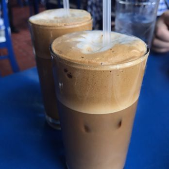 Pithari Taverna - Delicious creamy frappe - Greek Near Me - Highland Park, New Jersey Pithari Taverna - Delicious creamy frappe - Greek Near Me - Highland Park, New Jersey