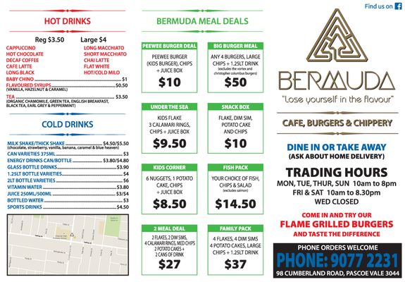 Menu photo 2 Bermuda Pascoe Vale, VIC