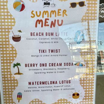 808 Social - Summer menu - Coffee & Tea Near Me - Peoria, Arizona