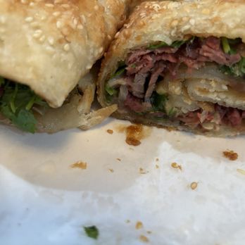 Ahgoo's Kitchen - Beef roll, side view - Chinese Near Me - Temple City, California Ahgoo's Kitchen - Beef roll, side view - Chinese Near Me - Temple City, California