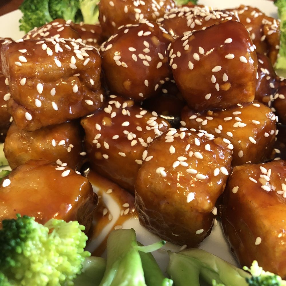 Noodle Thyme - Sesame Tofu - So crunchy on the outside, so soft on the inside. Served Hot. - Chinese Near Me - Kennewick, Washington Noodle Thyme - Sesame Tofu - So crunchy on the outside, so soft on the inside. Served Hot. - Chinese Near Me - Kennewick, Washington