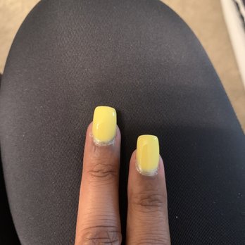 Lacquer Beauty Lounge - What I got as the design around my cuticles - Nail Salons Near Me - Metairie, Louisiana Lacquer Beauty Lounge - What I got as the design around my cuticles - Nail Salons Near Me - Metairie, Louisiana