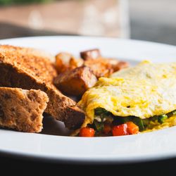 Potheads Beach Road - Vegetarian Omelette