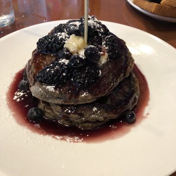 Full Belly - Blueberry buckwheat pancakes were good - Breakfast & Brunch Near Me - San Antonio, Texas Full Belly - Blueberry buckwheat pancakes were good - Breakfast & Brunch Near Me - San Antonio, Texas