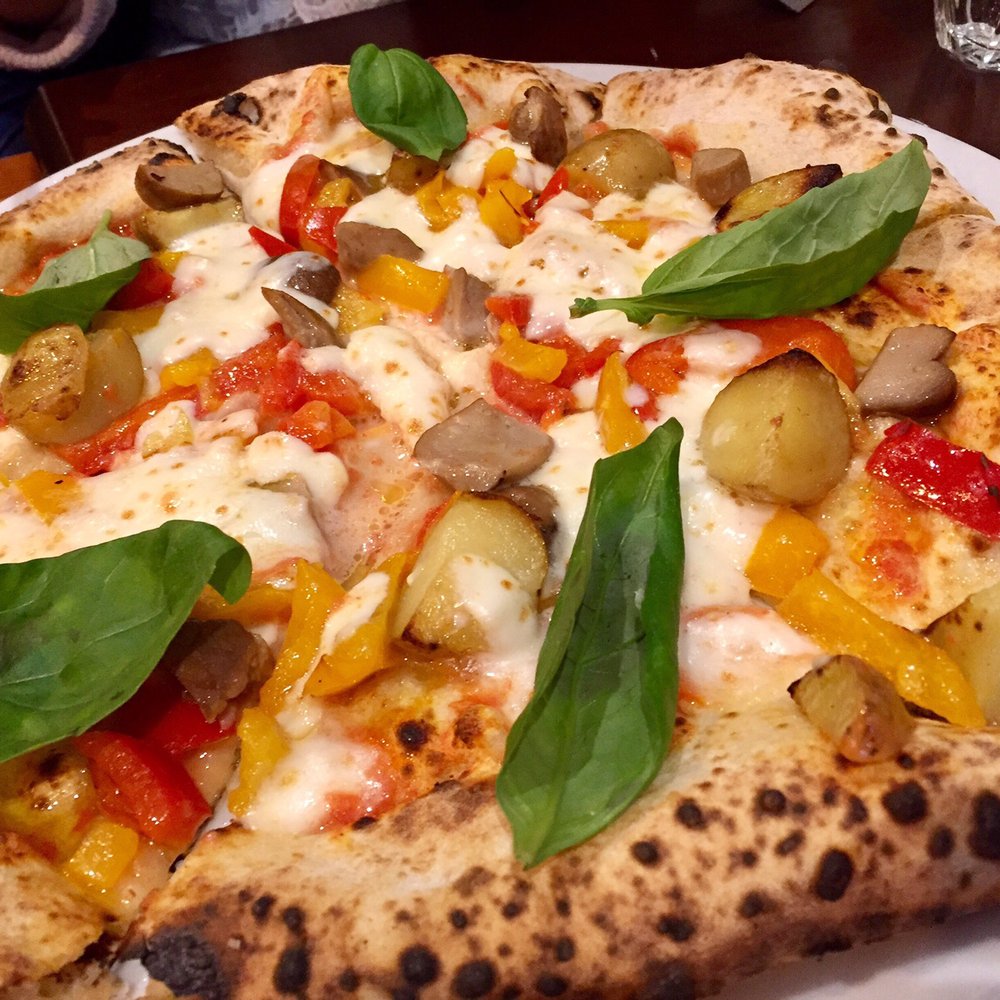 Bona Sourdough - Today's special vegetarian pizza.. absolutely delicious - Pizza Near Me - London, XGL